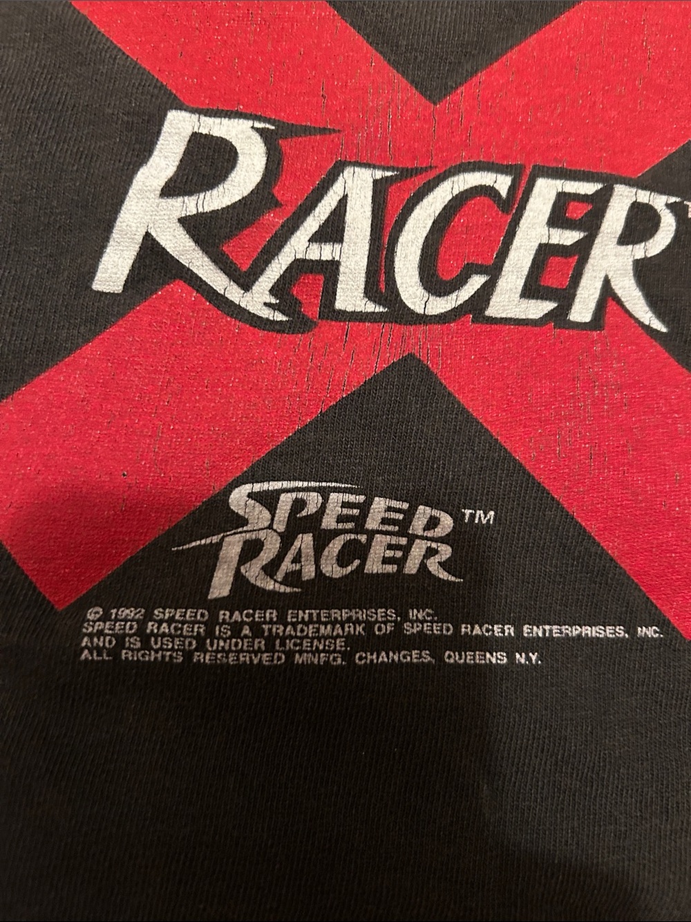 VINTAGE RARE Speed Racer Graphic Tee - Black - Picture 4 of 4